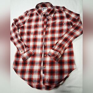 Vans Red and Black Checkered Men's Shirt